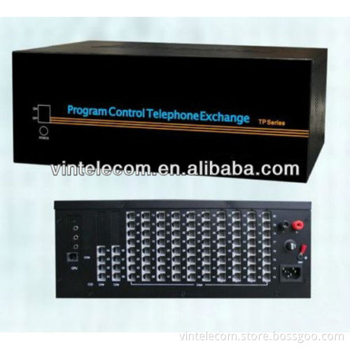 China PBX manufacturer Phone PBX system with 120 line ext.